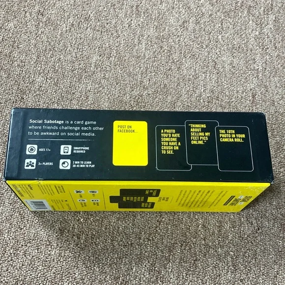 🌷5/$25 Social Sabotage Card Game By Buzzfeed - Picture 2 of 12